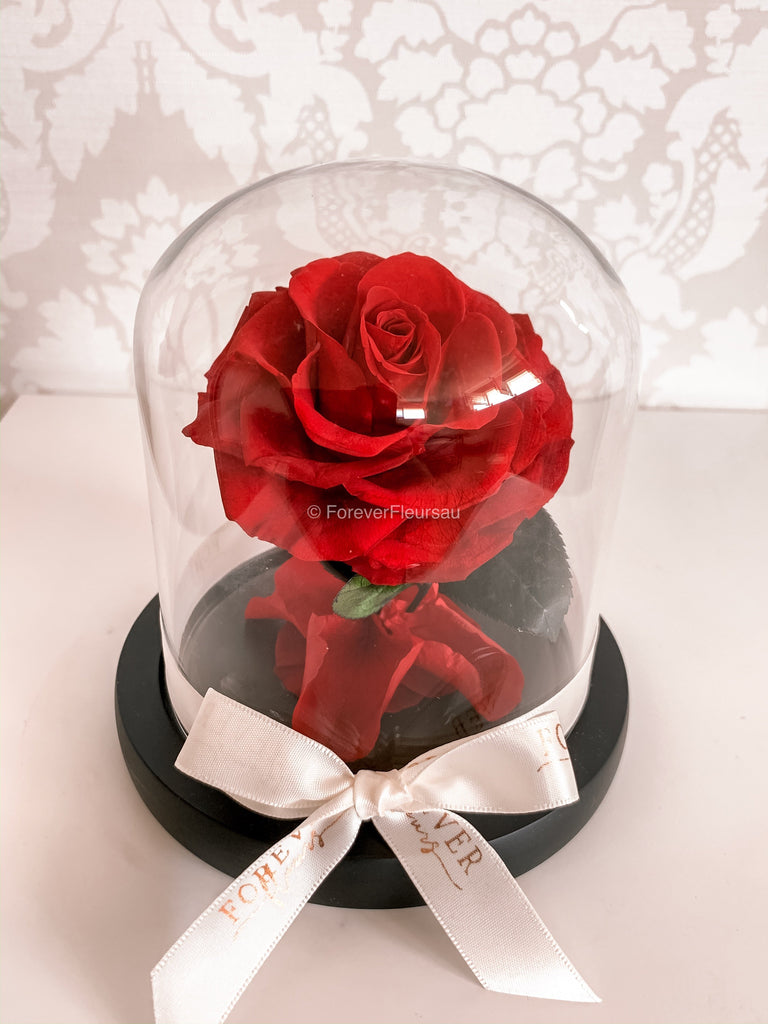 Forever Rose Dome Baby luxury bespoke rose gift boxes