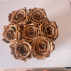 The Suede Rose Box Gold – Mother’s Day Edition - Forever Fleurs
