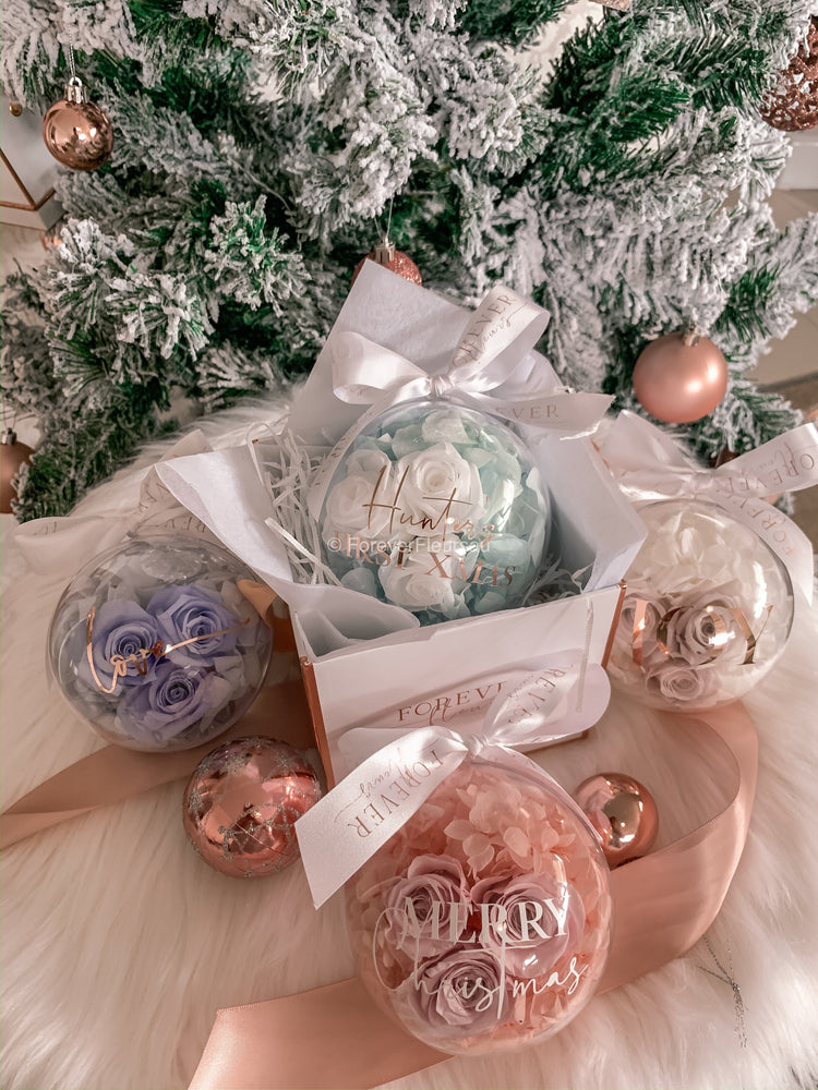Everlasting Christmas Bauble - Forever Fleurs