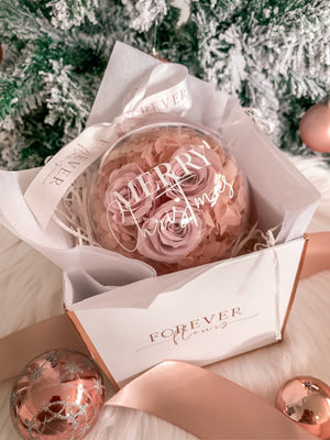 Everlasting Christmas Bauble - Forever Fleurs