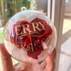Everlasting Christmas Bauble - Forever Fleurs