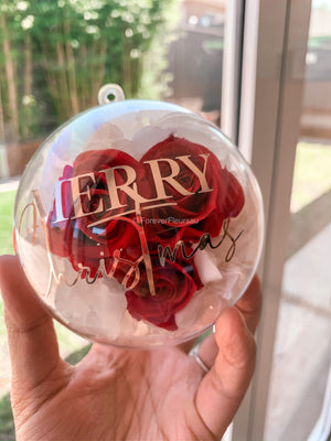 Everlasting Christmas Bauble - Forever Fleurs