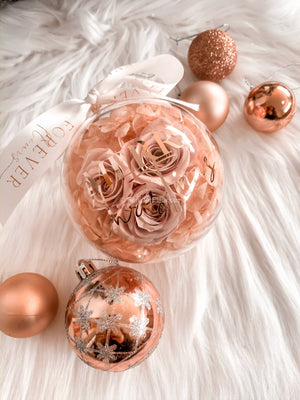 Everlasting Christmas Bauble - Set of 3 - Forever Fleurs