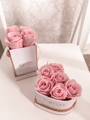 Forever Heart Mini Roses - Forever Fleurs