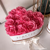 Forever Heart Rose Box Large - Forever Fleurs