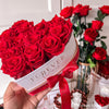 Forever Heart Rose Box Large - Forever Fleurs