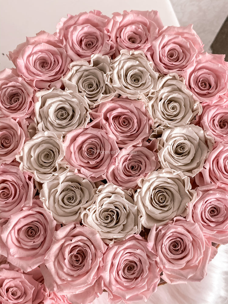 Forever Pink Rose Box - Grand - Forever Fleurs