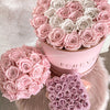 Forever Pink Rose Box - Grand - Forever Fleurs