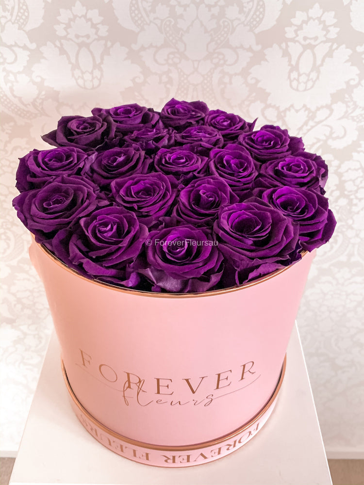 Forever Pink Rose Box - Grand - Forever Fleurs