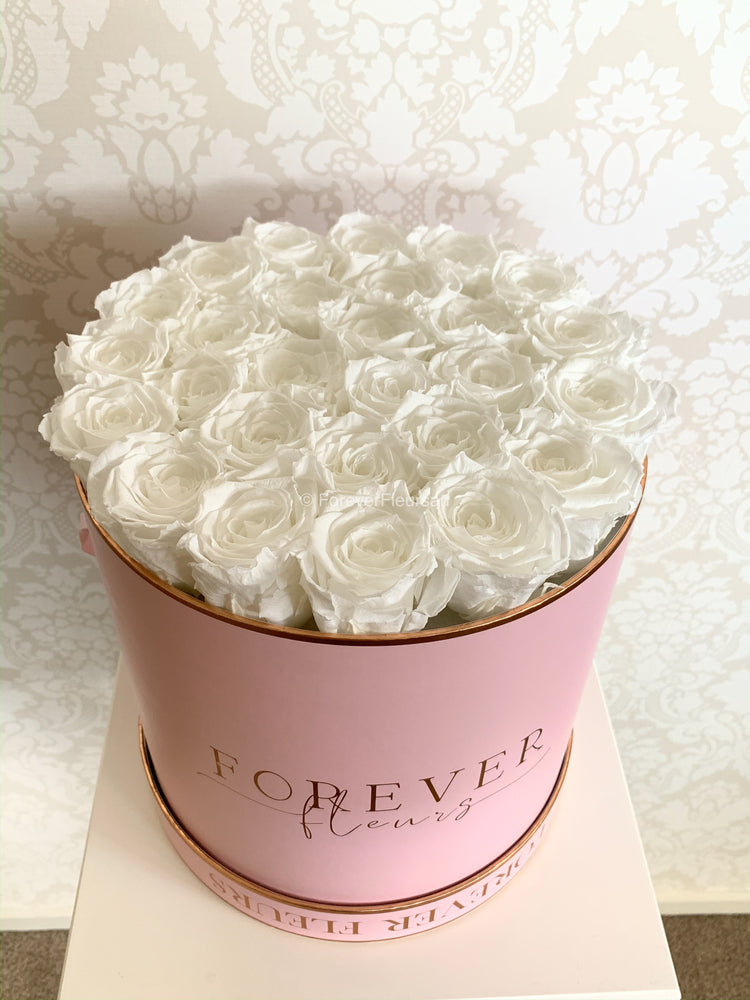 Forever Pink Rose Box - Grand - Forever Fleurs