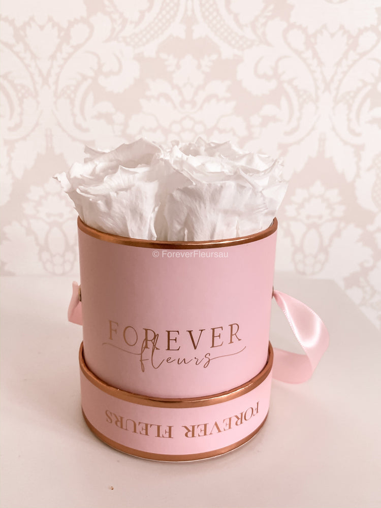 Forever Pink Rose Box - Small - Forever Fleurs