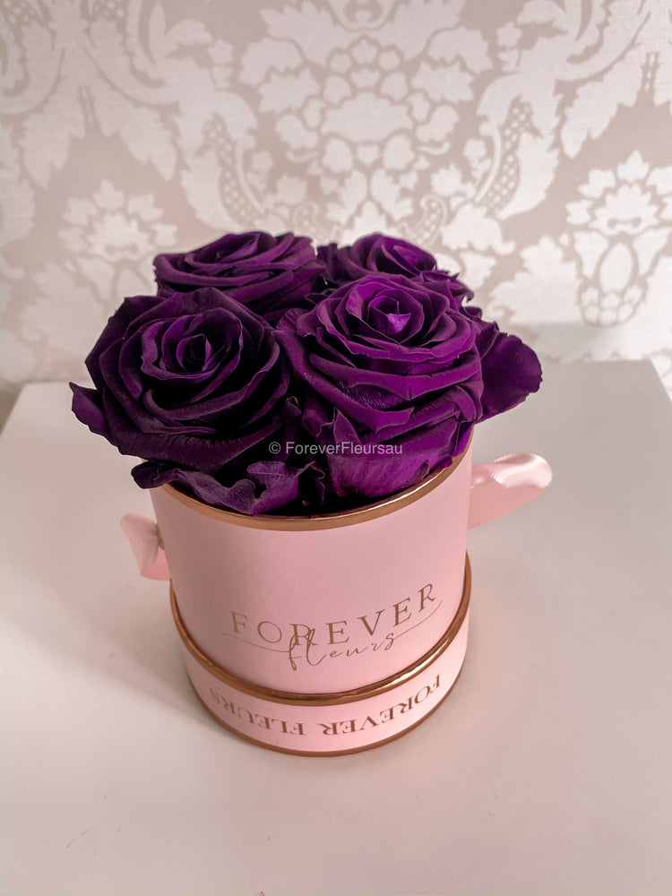 Forever Pink Rose Box - Small - Forever Fleurs