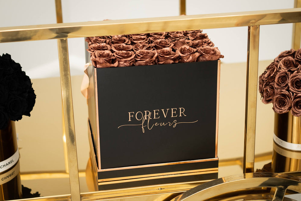 Forever Roses In Box Forever Rose Box - Grand | luxury bespoke rose gift boxes