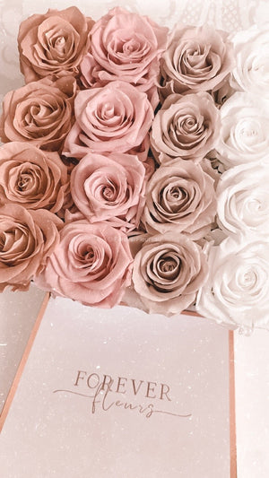 Forever Rose Box - Medium - Forever Fleurs