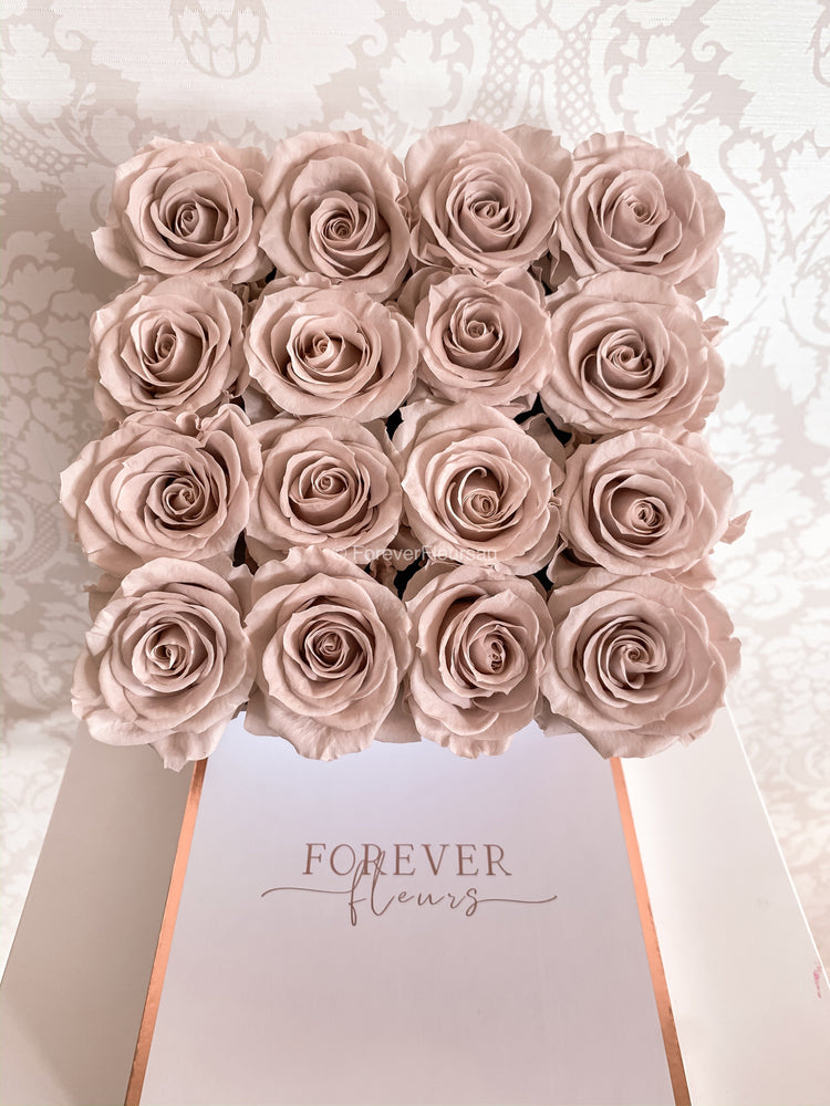 Permanent Roses Box Forever Rose Box - Medium Vintage Ombre / Black Box | luxury bespoke ...