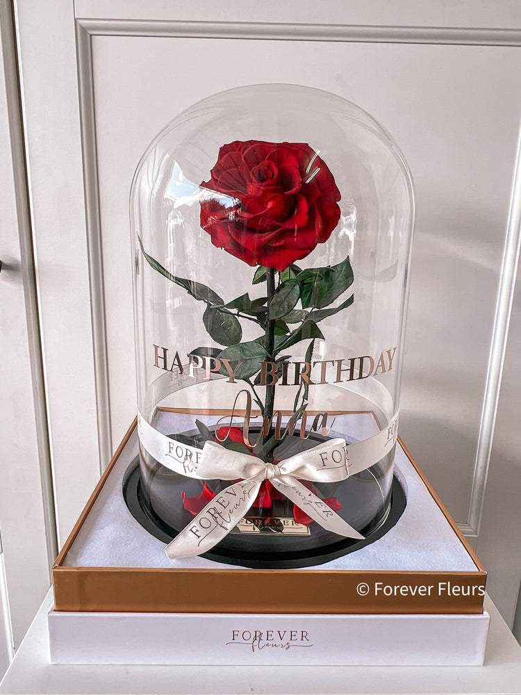 NEW Grand Everlasting Rose - Red - Forever Fleurs