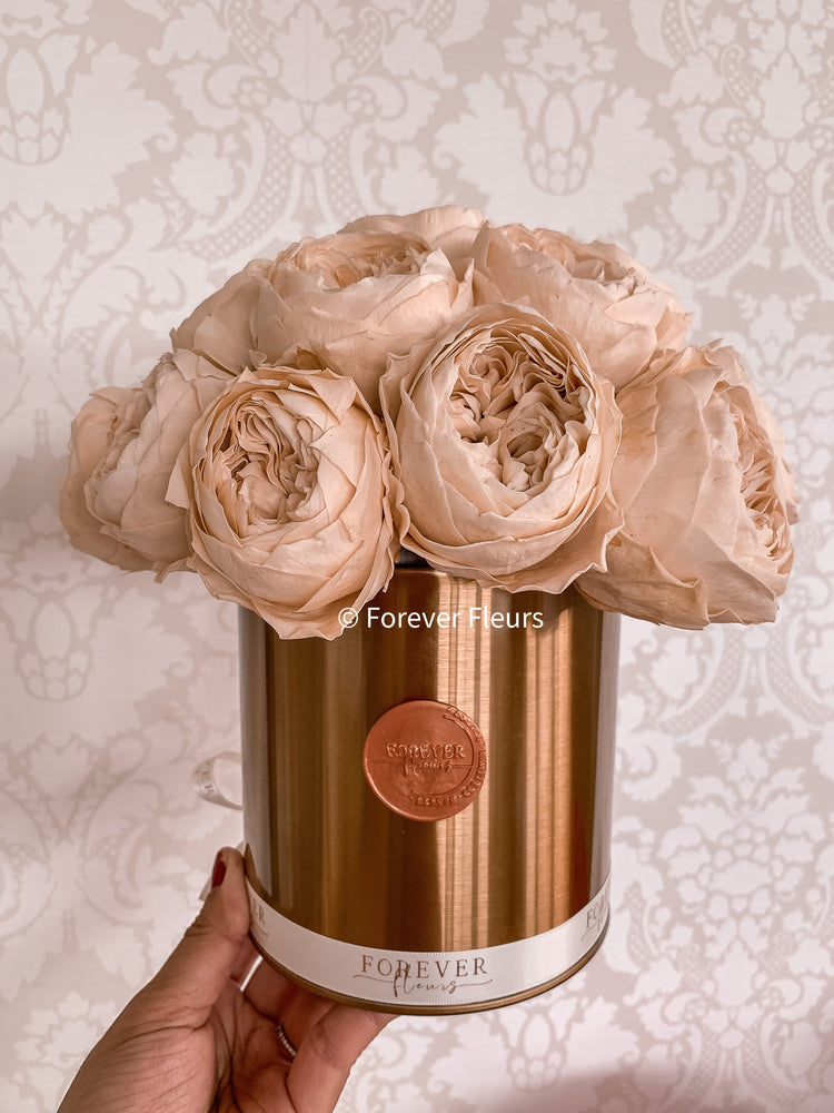 Peony Perfection Gold Box - Petite