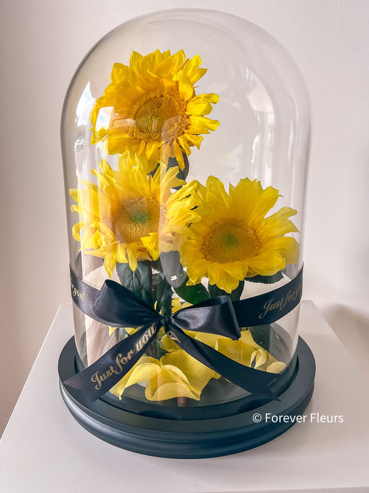 Sample Grand Sunflower Dome - Forever Fleurs
